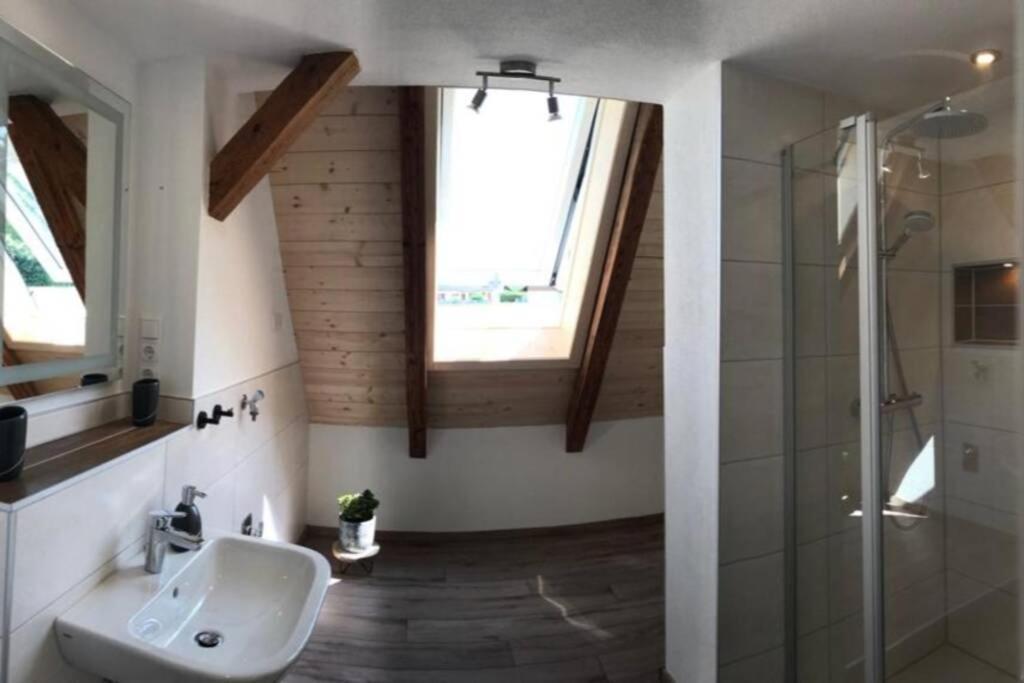 Ruhig Gelegene, Top Moderne Ferienwohnung - Hot Tub Und Sauna Gegen Aufpreis Neuhaus an Der Eger Eksteriør billede